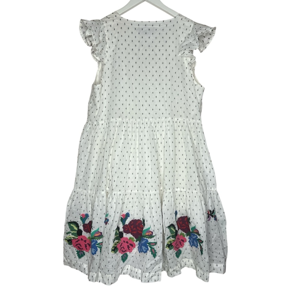 Hatch Maternity Floral Embroidered White Dress Size 1 (2-4) - Picture 9 of 13